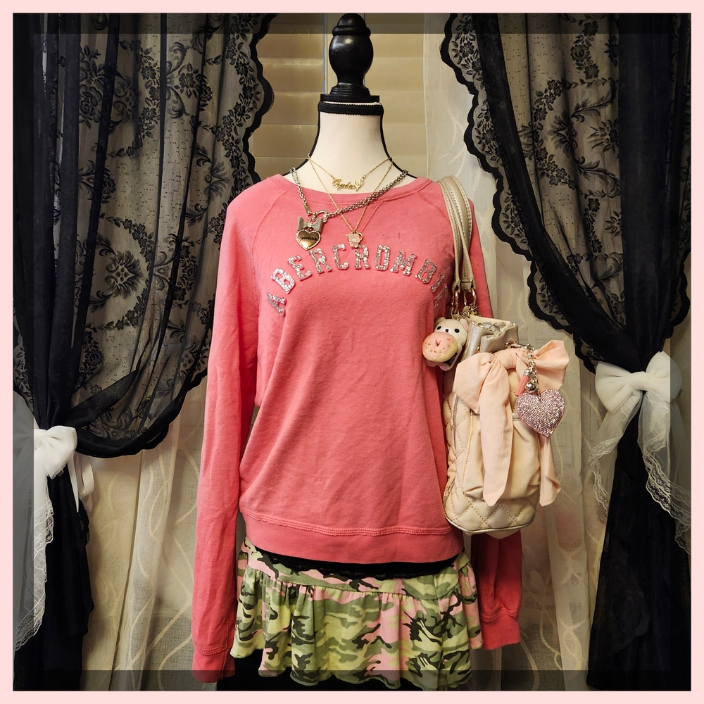 Pink Abercrombie Sweatshirt